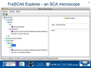 FraSCAti Explorer - an SCA microscope 