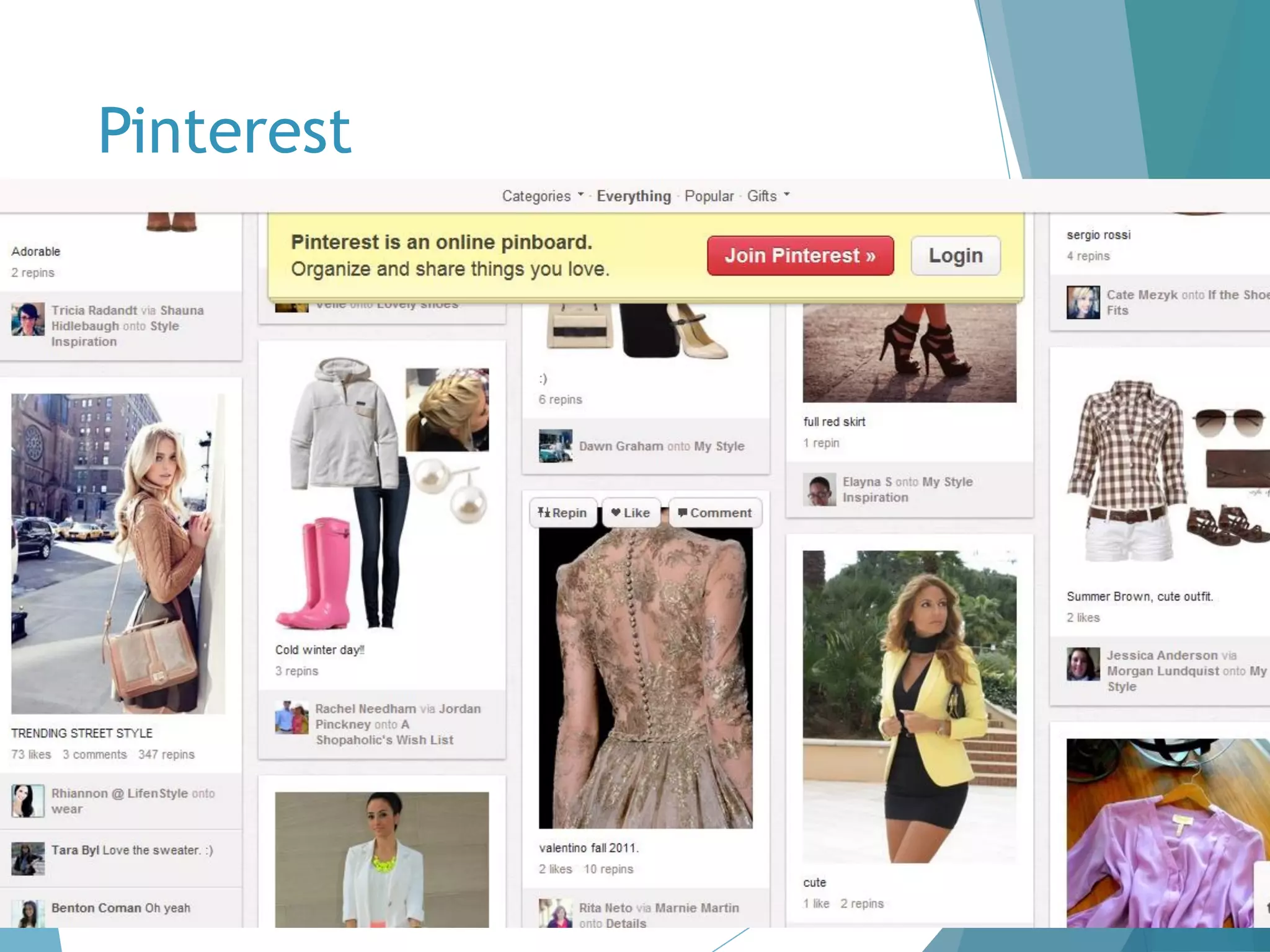 Pinterest
M. Plourde - DelPHI 2016 - June 13, 2016 27
 