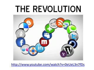 THE REVOLUTION



http://www.youtube.com/watch?v=0eUeL3n7fDs
 