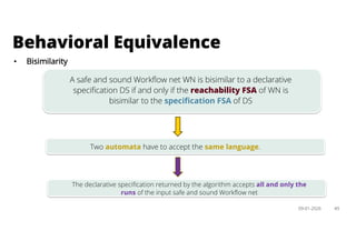 From Sound Workflow Nets to LTLf Declarative Specifications | PDF