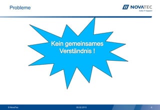 Probleme




© NovaTec   05.02.2013   6
 