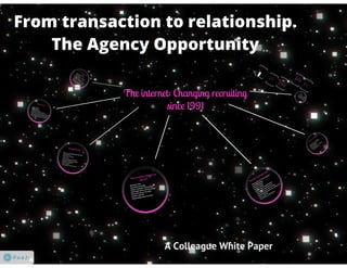 From transaction to relationship the agency opportunity @billBoorman 