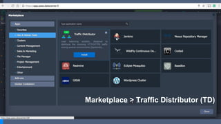 Marketplace > Traffic Distributor (TD)
 