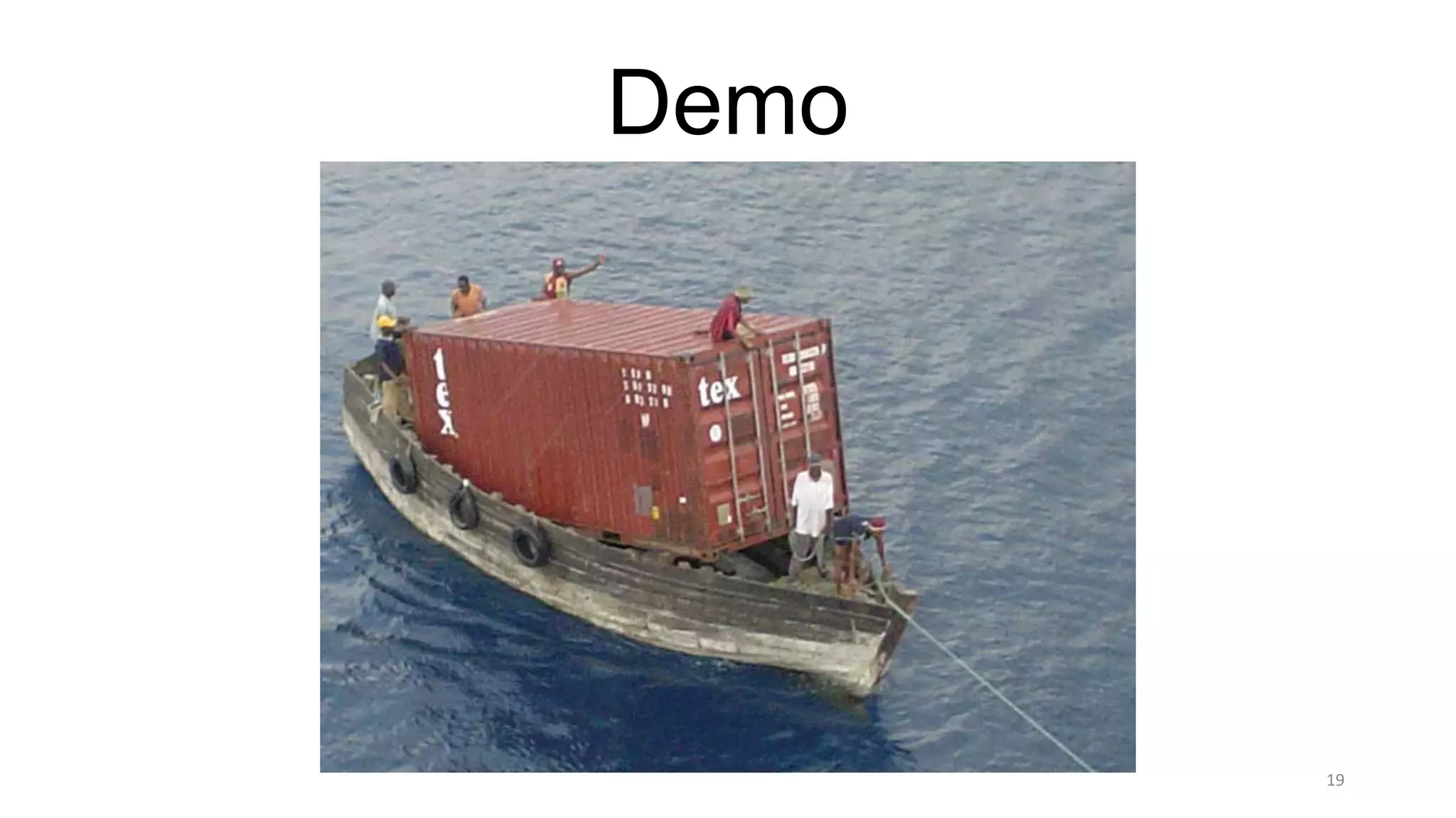 19
Demo
 