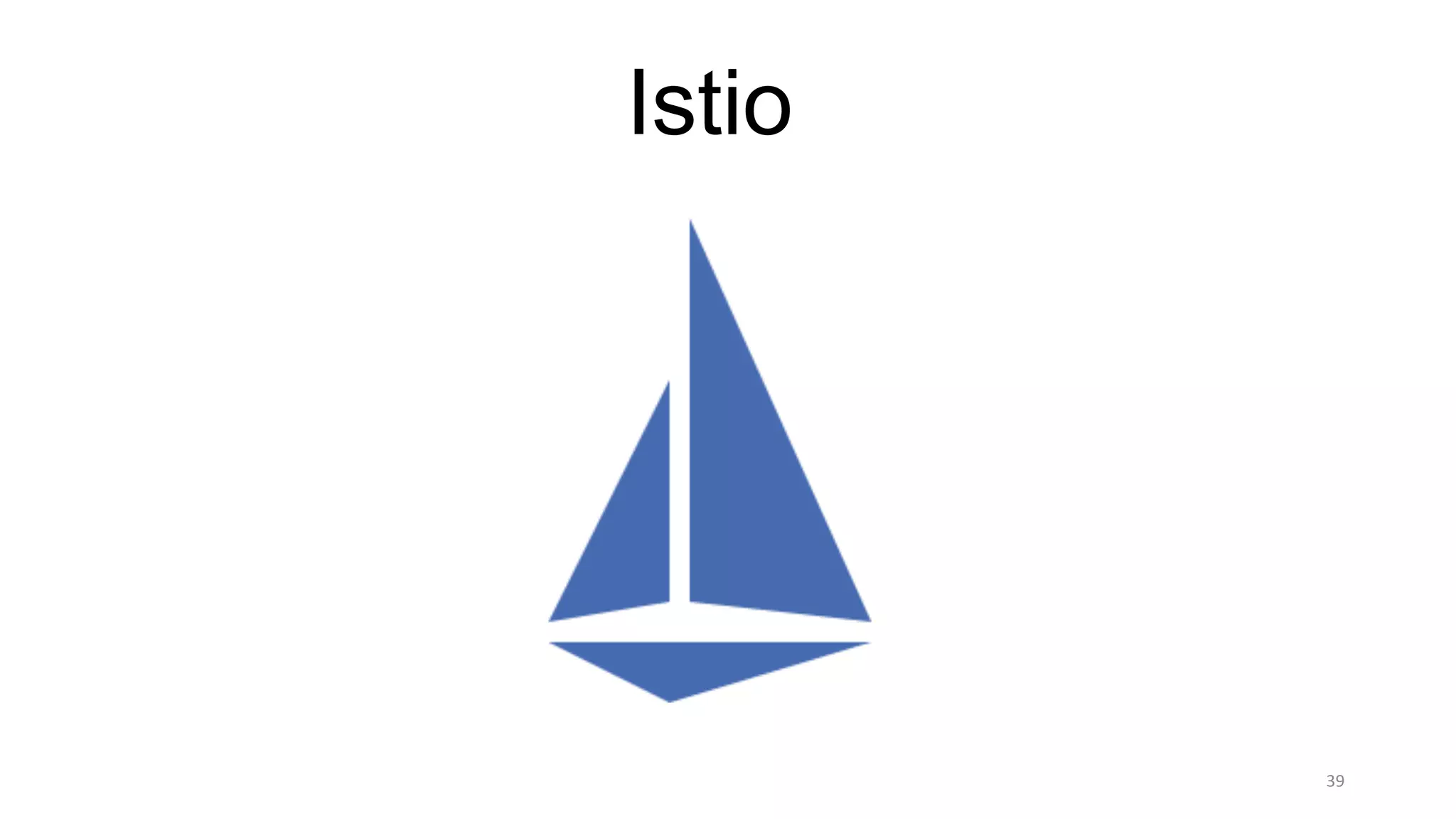 39
Istio
 
