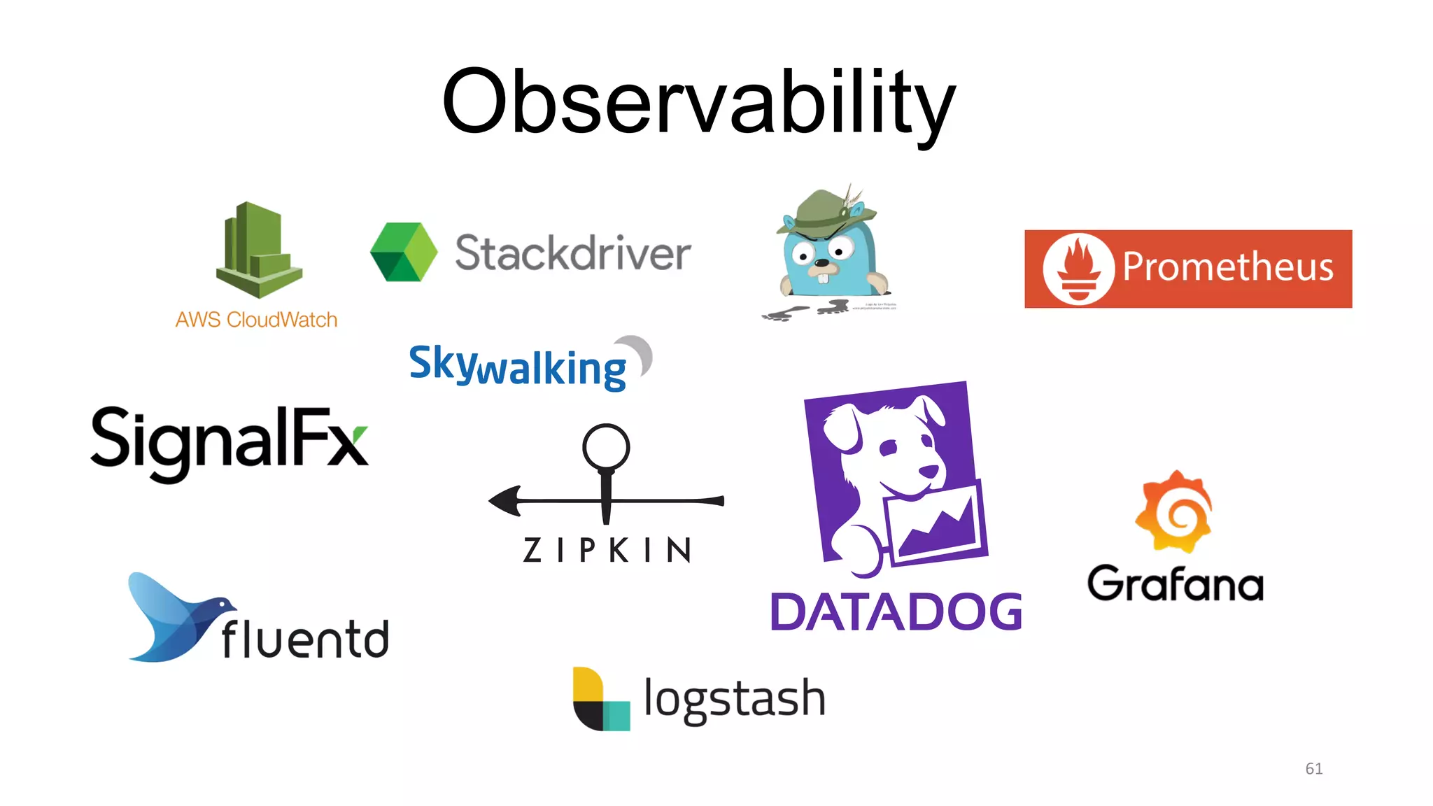 61
Observability
 