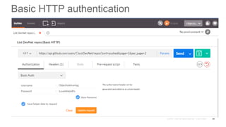 Basic HTTP authentication
29
 