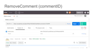 RemoveComment (commentID)
47
 