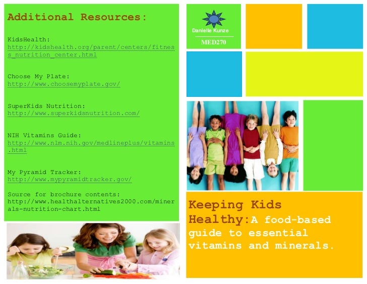 Brochure - Front and Back Cover