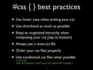 Front end-design and best practices | KEY | Web Development | Internet