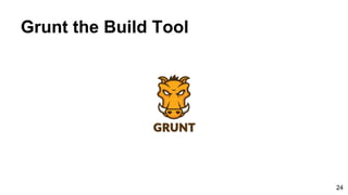 Grunt the Build Tool
24
 