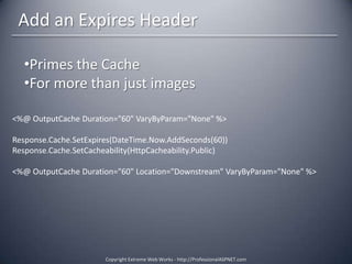 Make Fewer HTTP RequestsEach Request Adds More Overhead