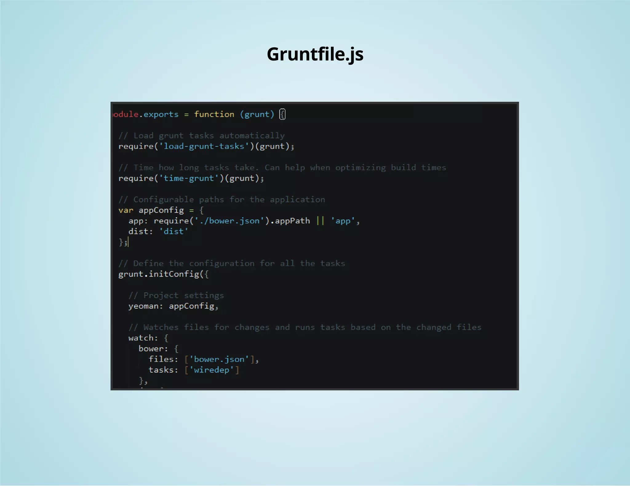 Gruntfile.js 
 