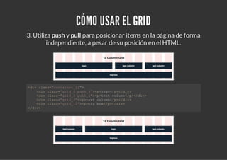 Front end basics - Grid System | PDF