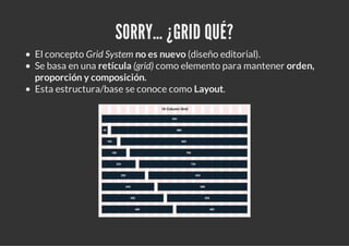 Front end basics - Grid System | PDF