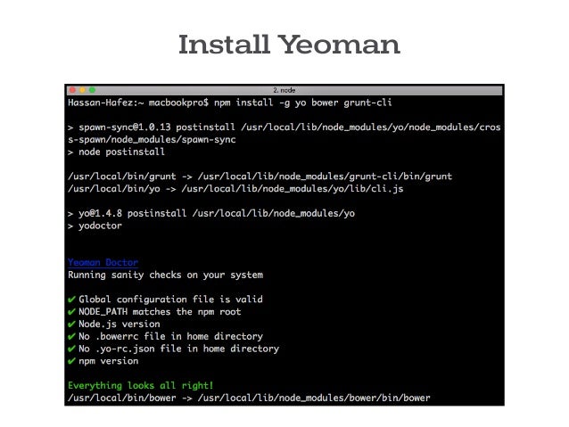 front end workflow front end workflow with yeoman front end workflow front end workflow with yeoman