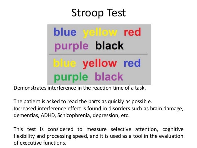 Stroop test scoring pdf image