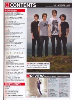 Front Cover & Contents Page deconstructions