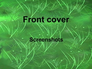 Front cover Screenshots 