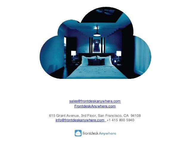 Frontdesk Anywhere Presentation