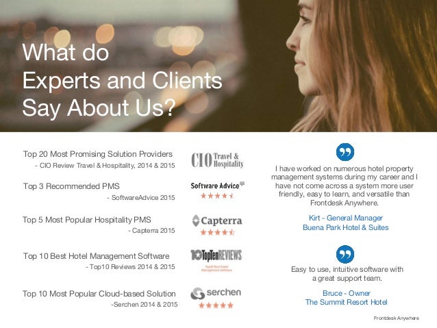 Frontdesk Anywhere Presentation