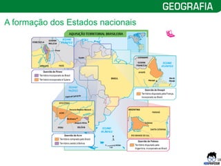 18
A formação dos Estados nacionais
 