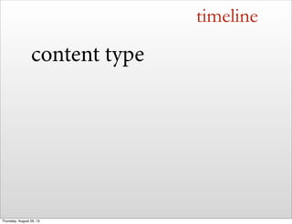 timeline
content type
Thursday, August 29, 13
 