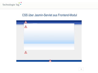 CSS über Jasmin-Servlet aus Frontend-Modul 