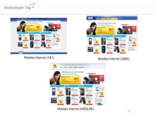 Mobiles Internet (1&1) Mobiles Internet (GMX) Mobiles Internet (WEB.DE) 