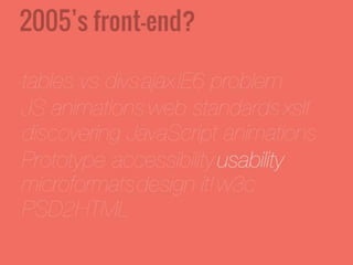 Front-end Development Training by Technnovation Labs