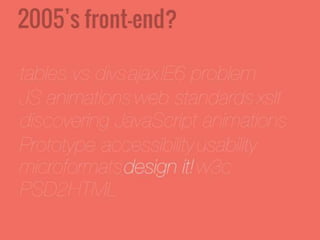 Front-end Development Training by Technnovation Labs