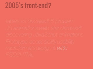 Front-end Development Training by Technnovation Labs