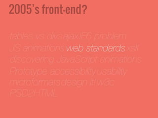 Front-end Development Training by Technnovation Labs