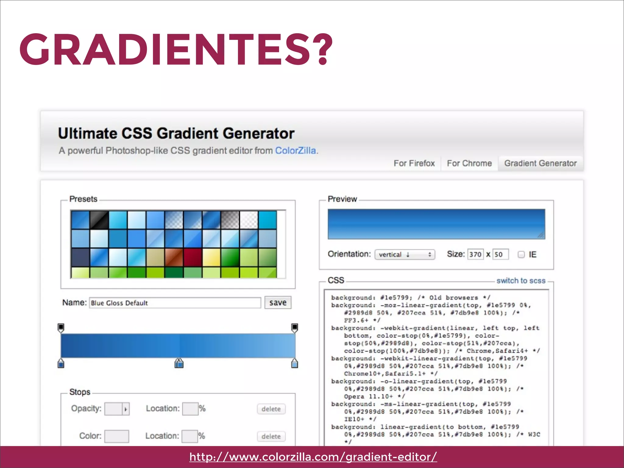 GRADIENTES?
http://www.colorzilla.com/gradient-editor/
 