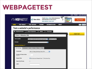 WEBPAGETEST
 