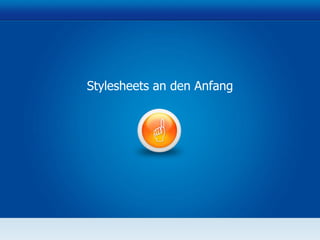 Stylesheets an den Anfang 