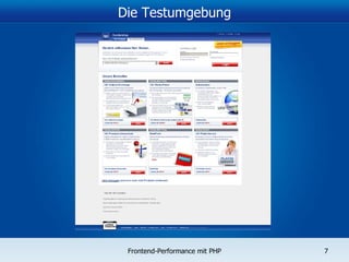 Die Testumgebung 