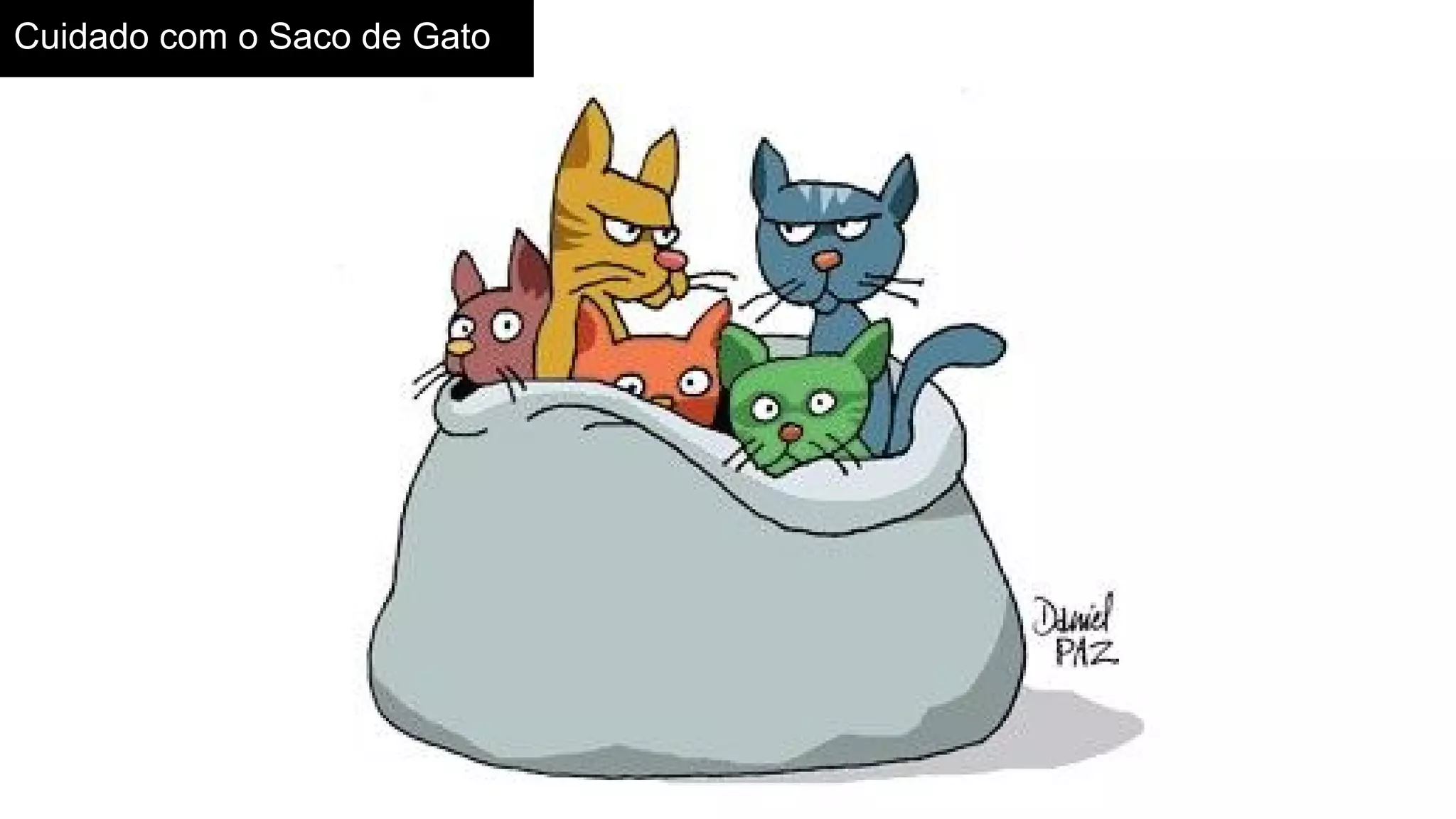 Cuidado com o Saco de Gato
 