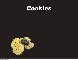 Cookies




Friday, 22 April 2011
 