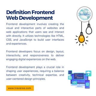 Introduction to Frontend Web Development | PDF