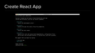 Create React App
 