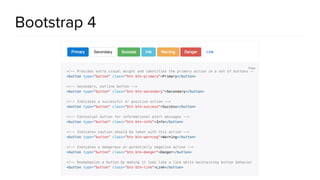 Bootstrap 4
 