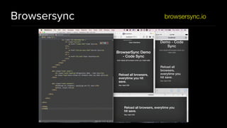 Browsersync browsersync.io
 
