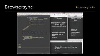 Browsersync browsersync.io
 