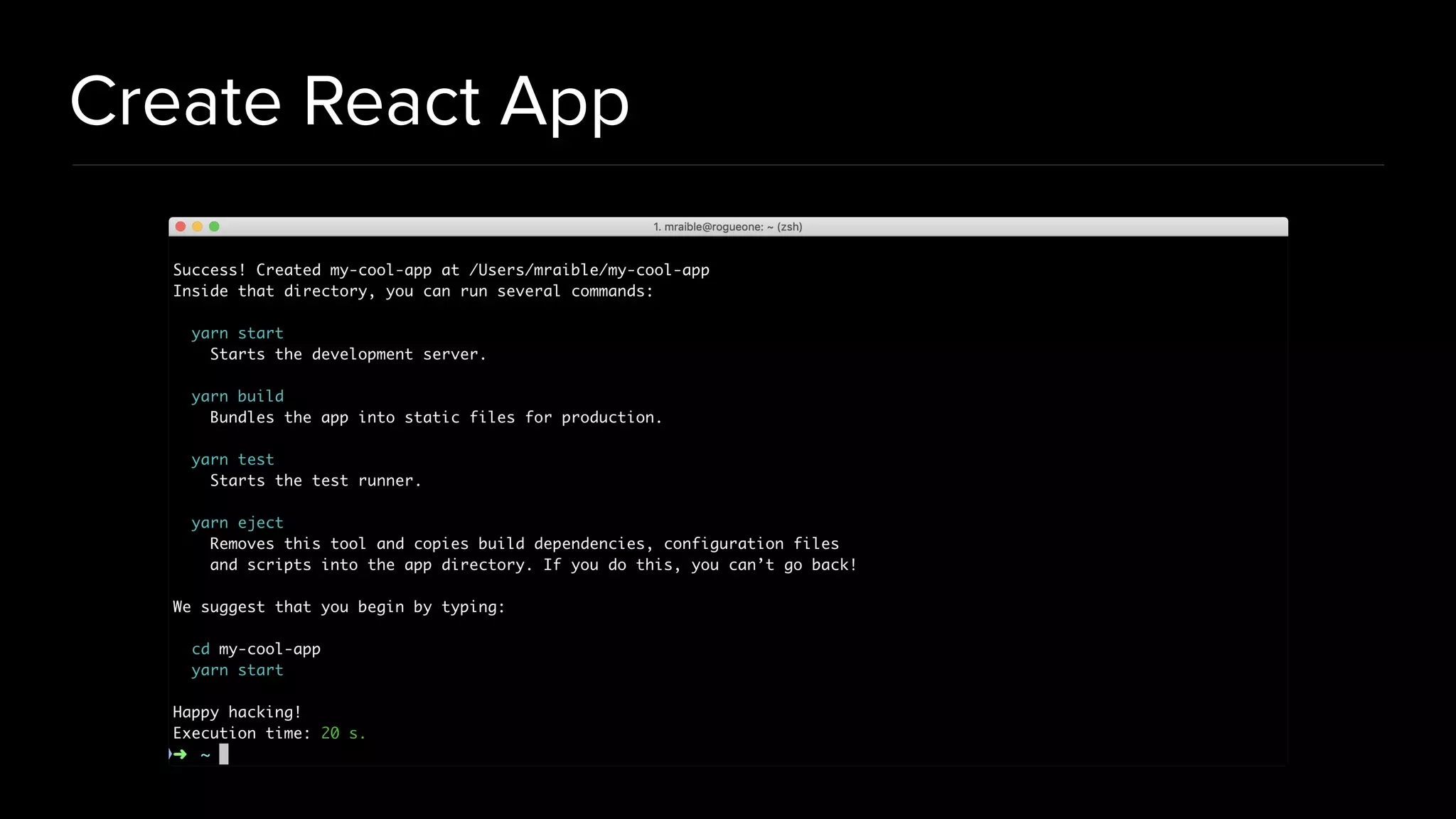 Create React App 