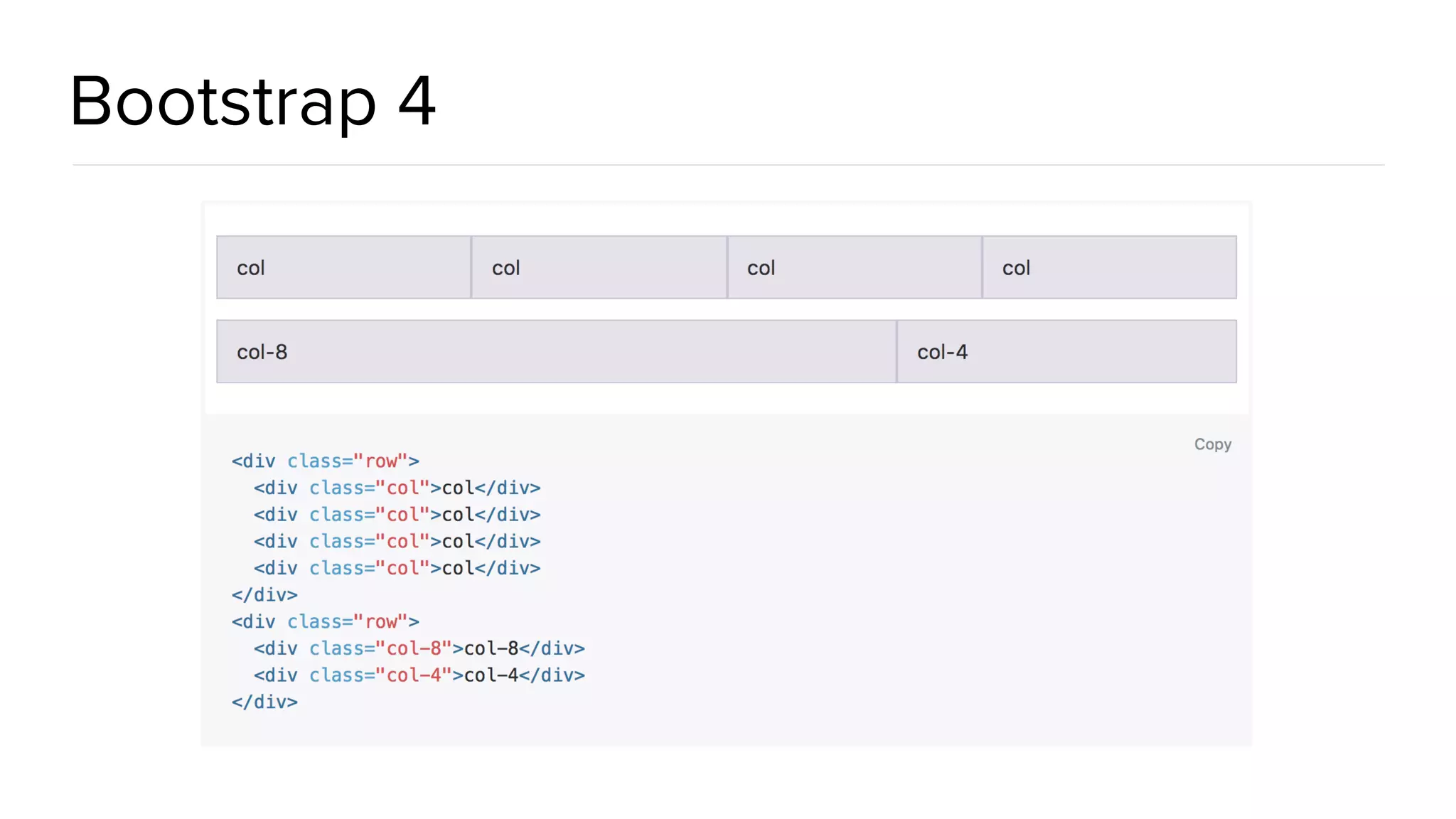 Bootstrap 4 