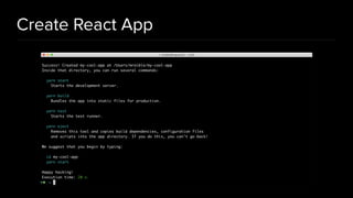 Create React App
 