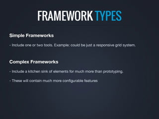 Front end frameworks | PPT