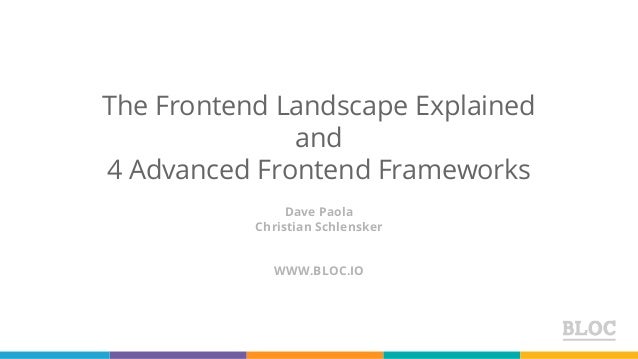 the frontend developer landscape explained and the rise of advanced f advanced frame works
