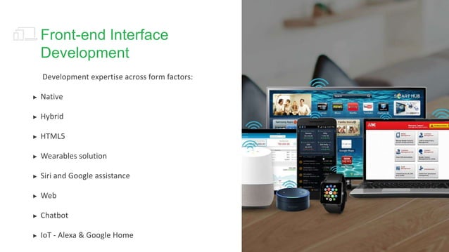 Front end interface development | PPT